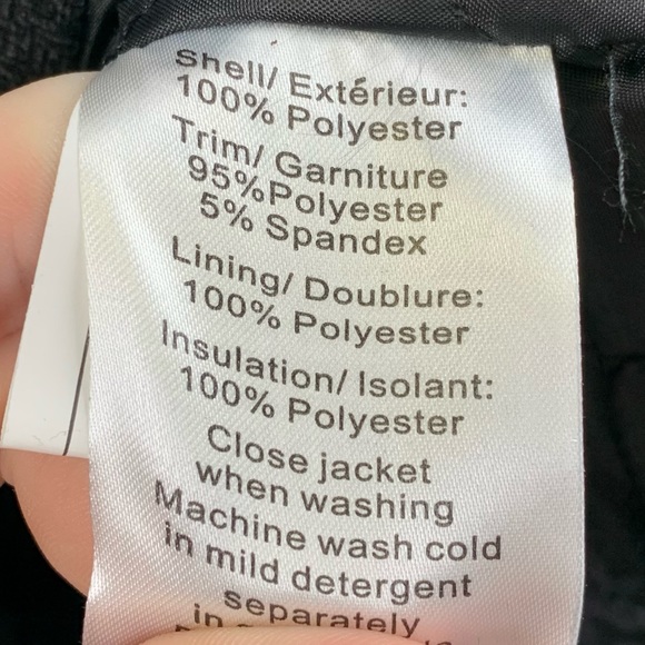 NWT North End Sport Belted Winter Jacket in Grey - Picture 10 of 10